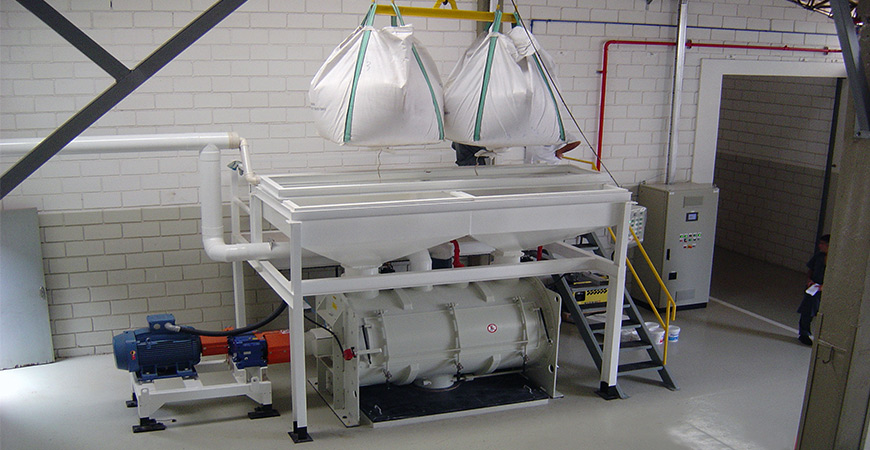 Batch-Type Single Shaft Industrial Mixers 1