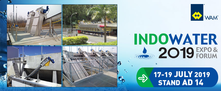 WAMGROUP Waste Water Treatment Equipment at INDO Water 2019_1