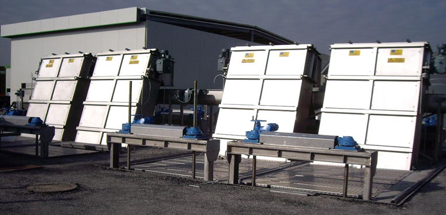 Sub-vertical Mechanical Bar Screens GVB - 3