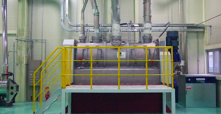 Batch-Type Single Shaft Mixers with Bomb-Bay Discharge WBHP - WBHT - 2